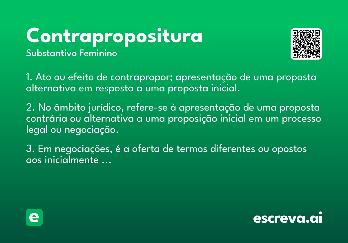 contrapropositura
