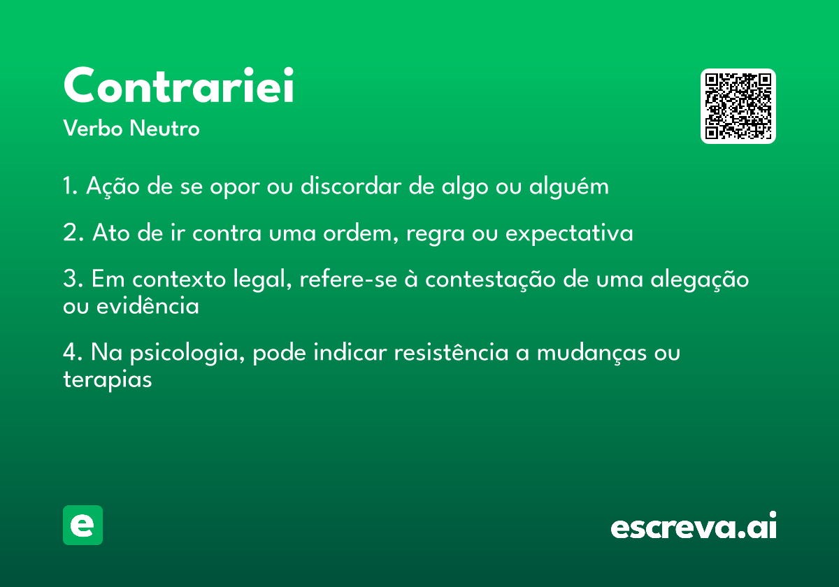 contrariei