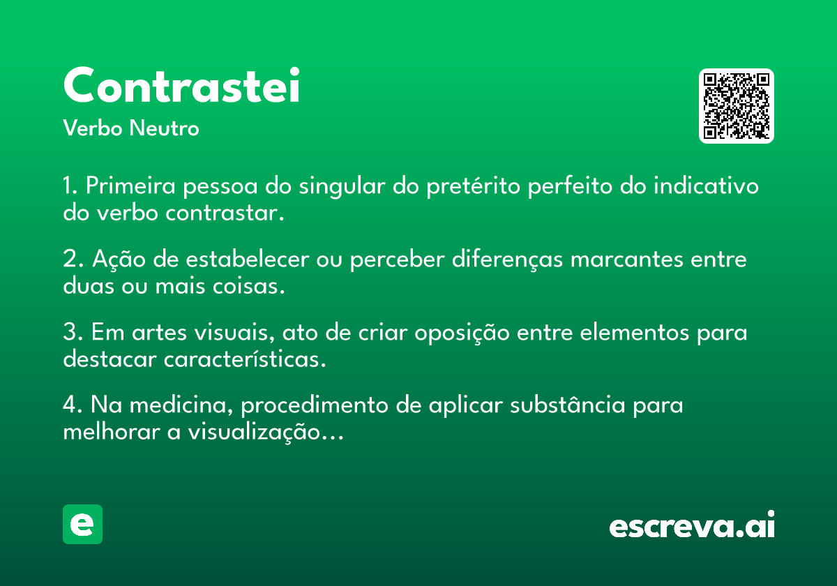 contrastei