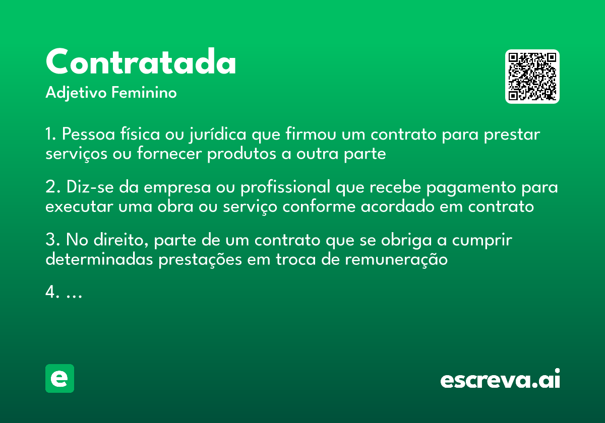 contratada