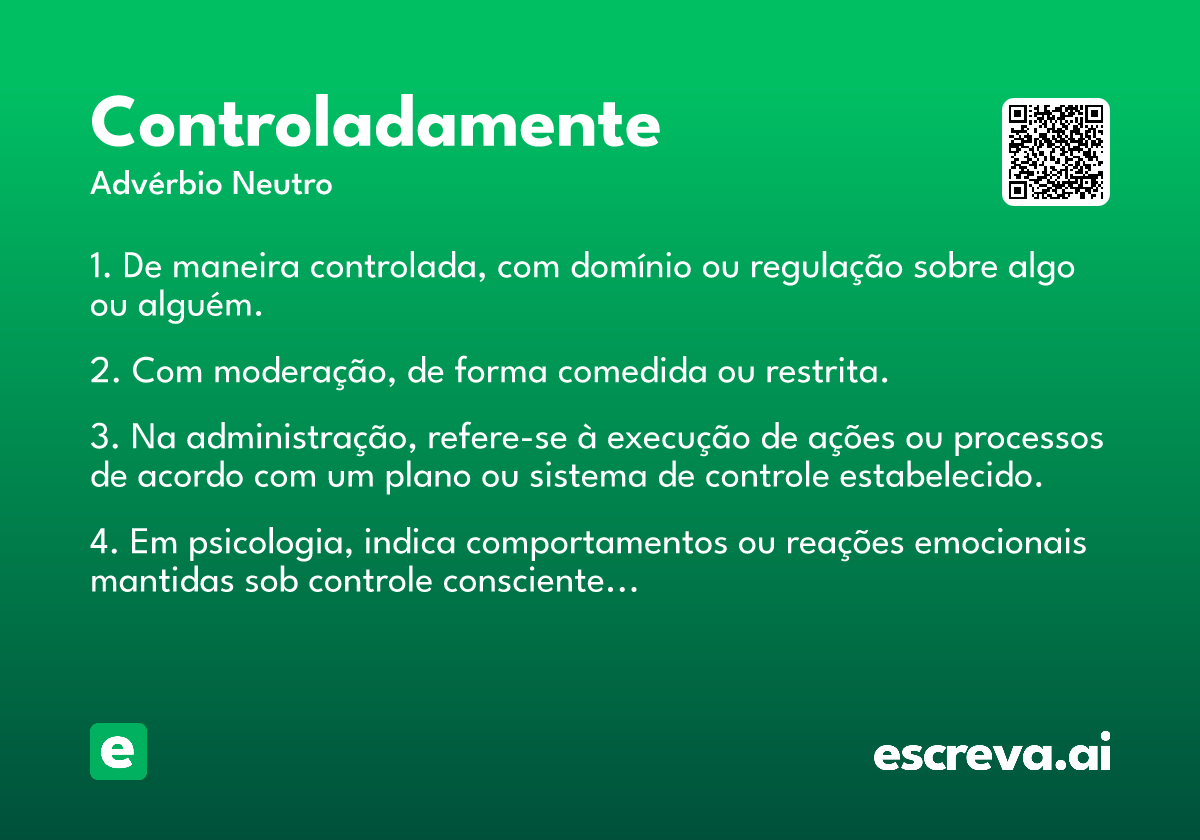 controladamente