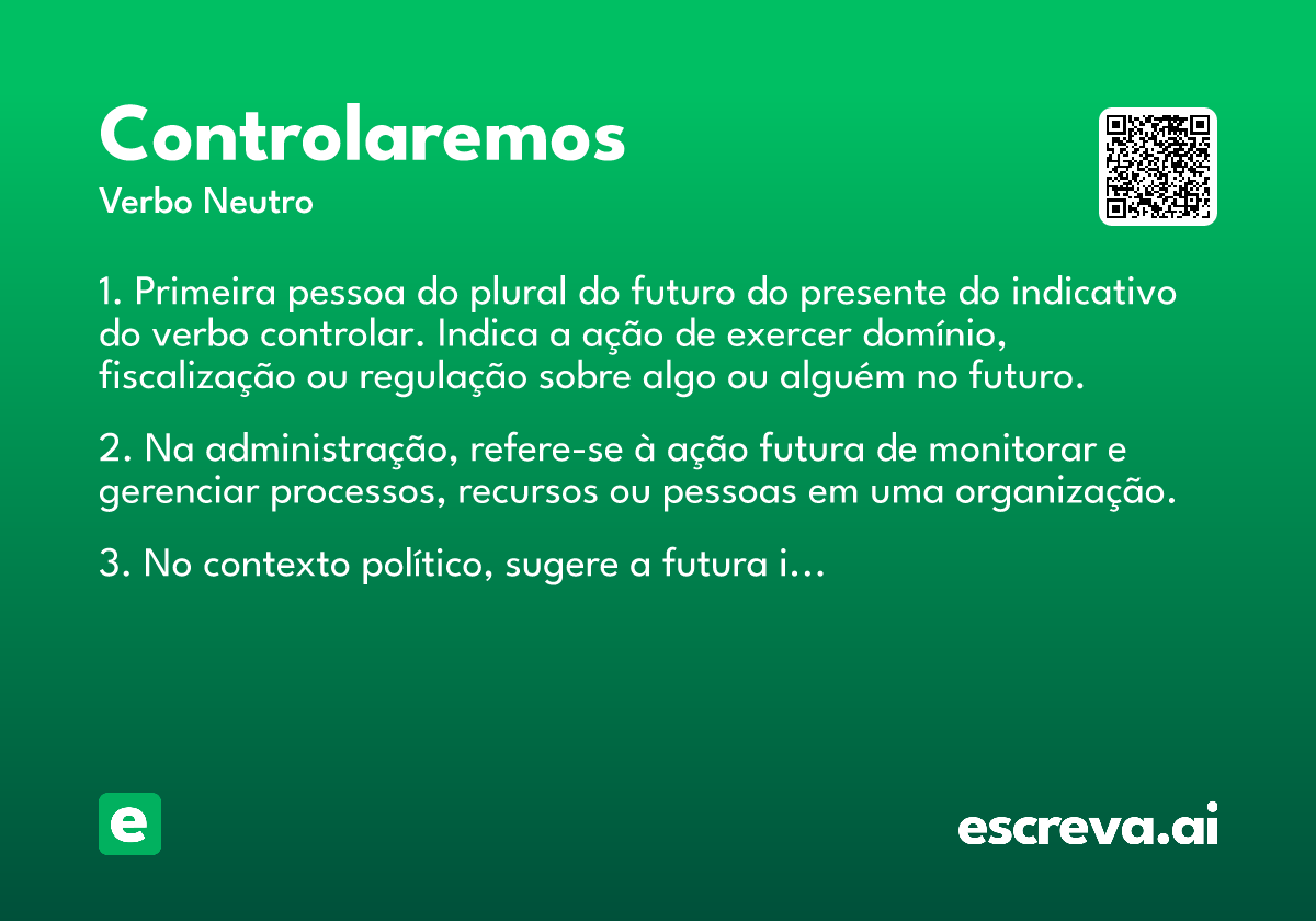 controlaremos