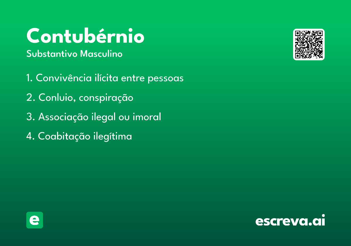 contubérnio