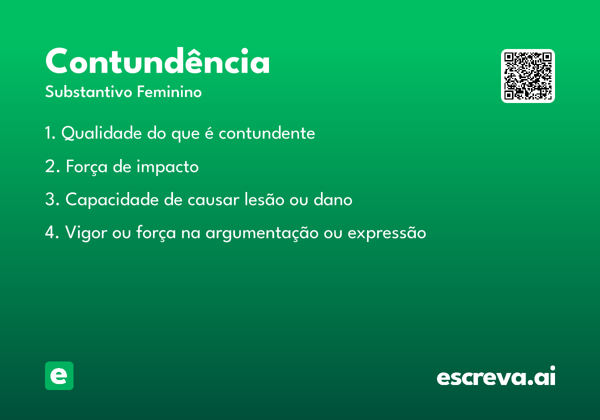 contundência