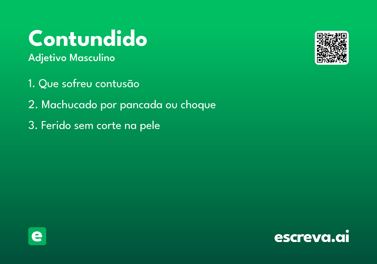 contundido