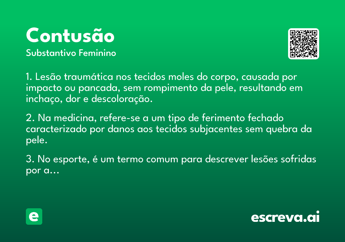 contusão