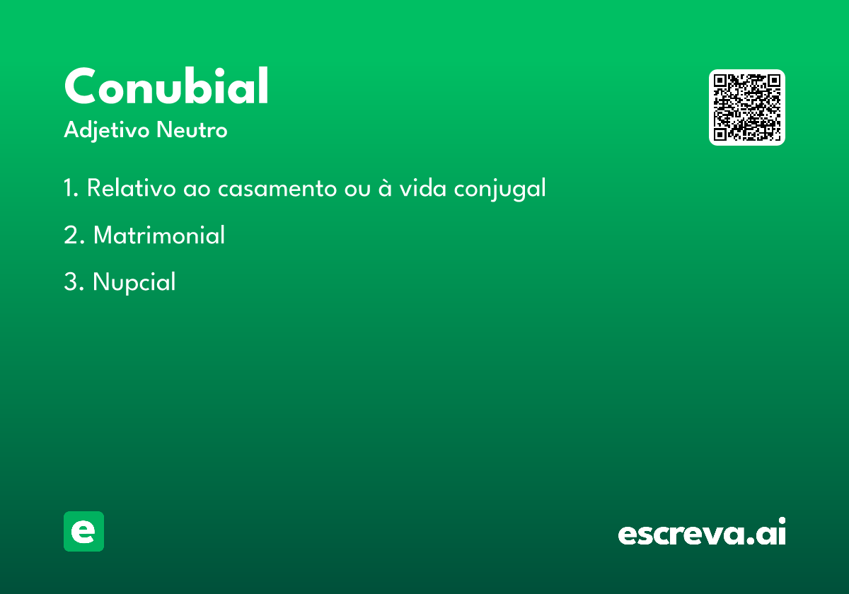 conubial