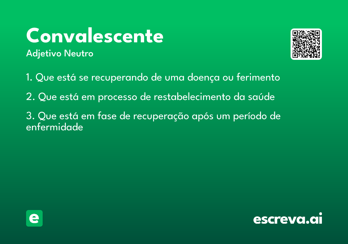 convalescente