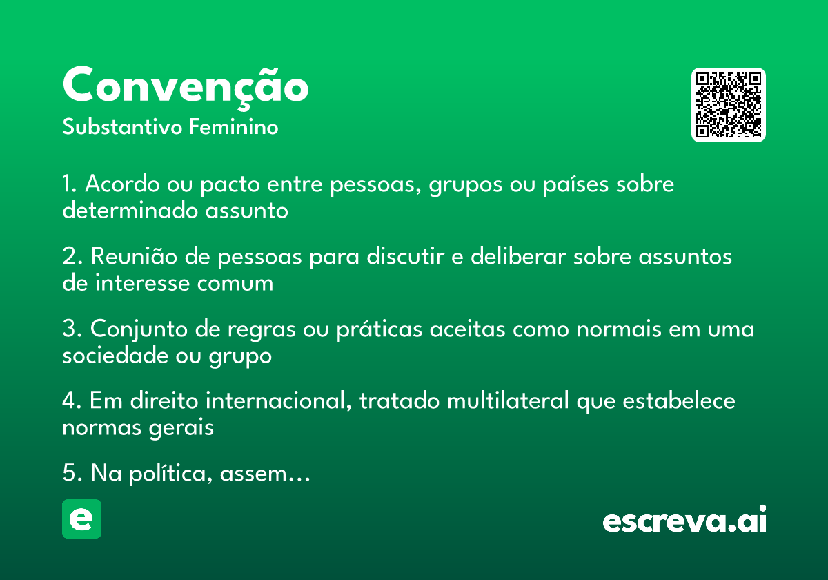 convenção