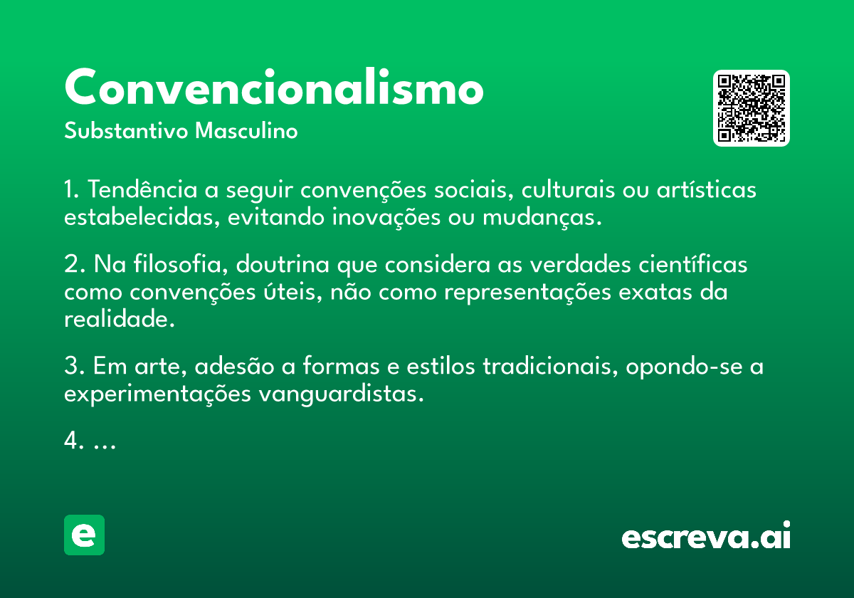 convencionalismo
