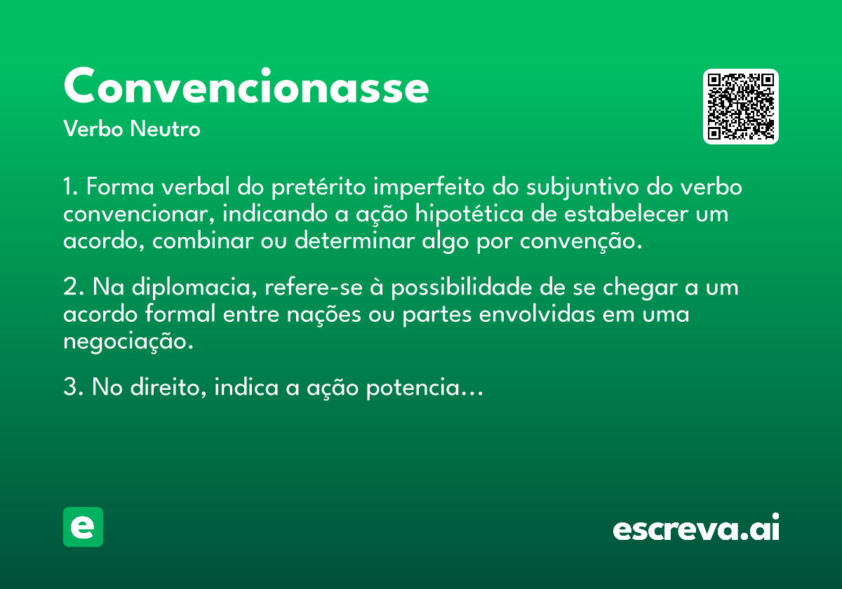 convencionasse