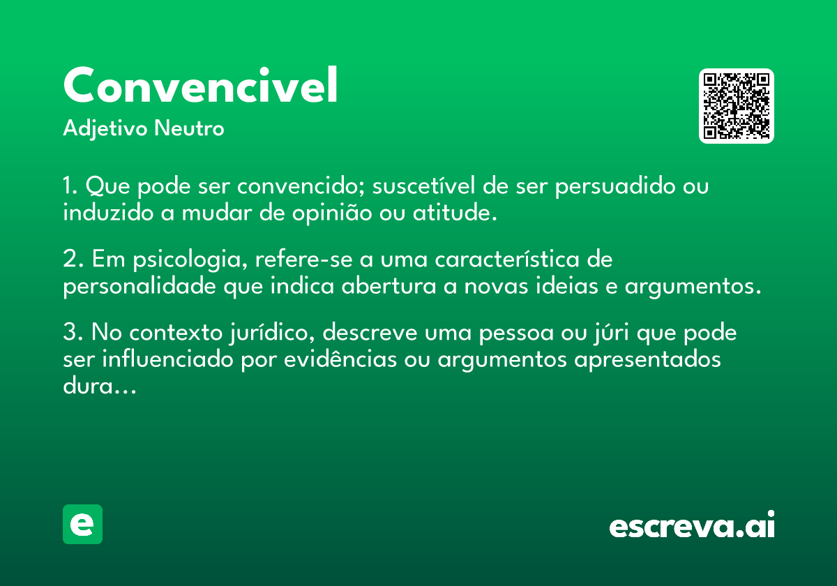 convencivel