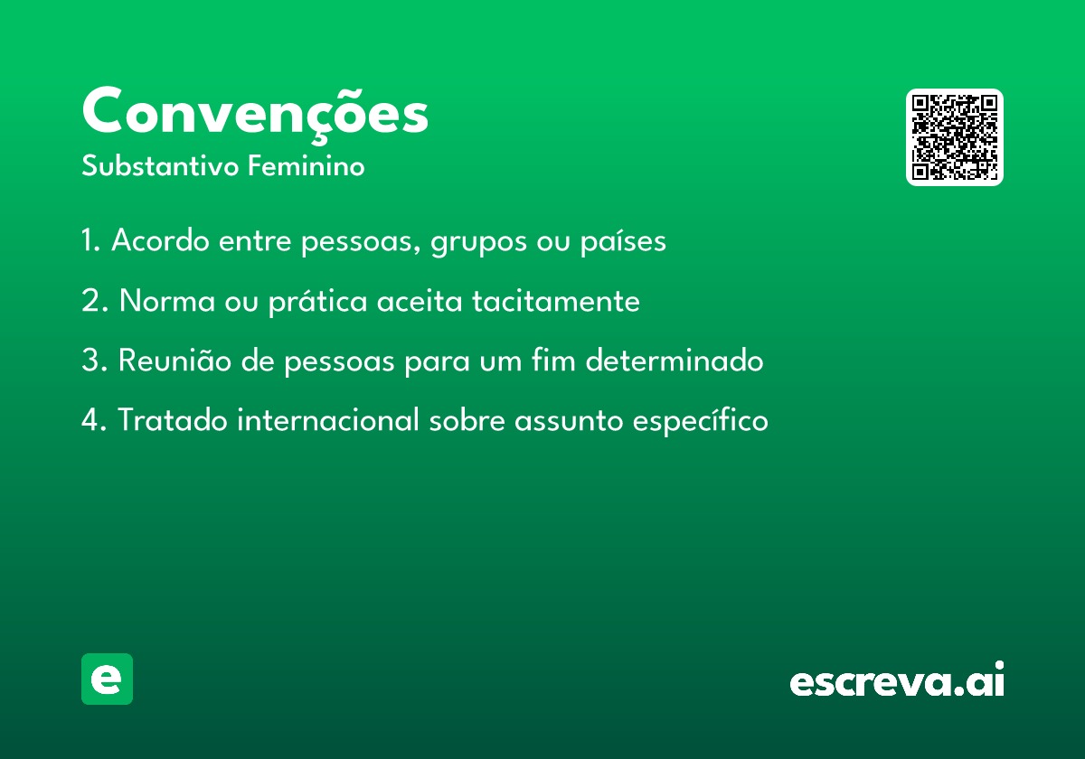 convenções