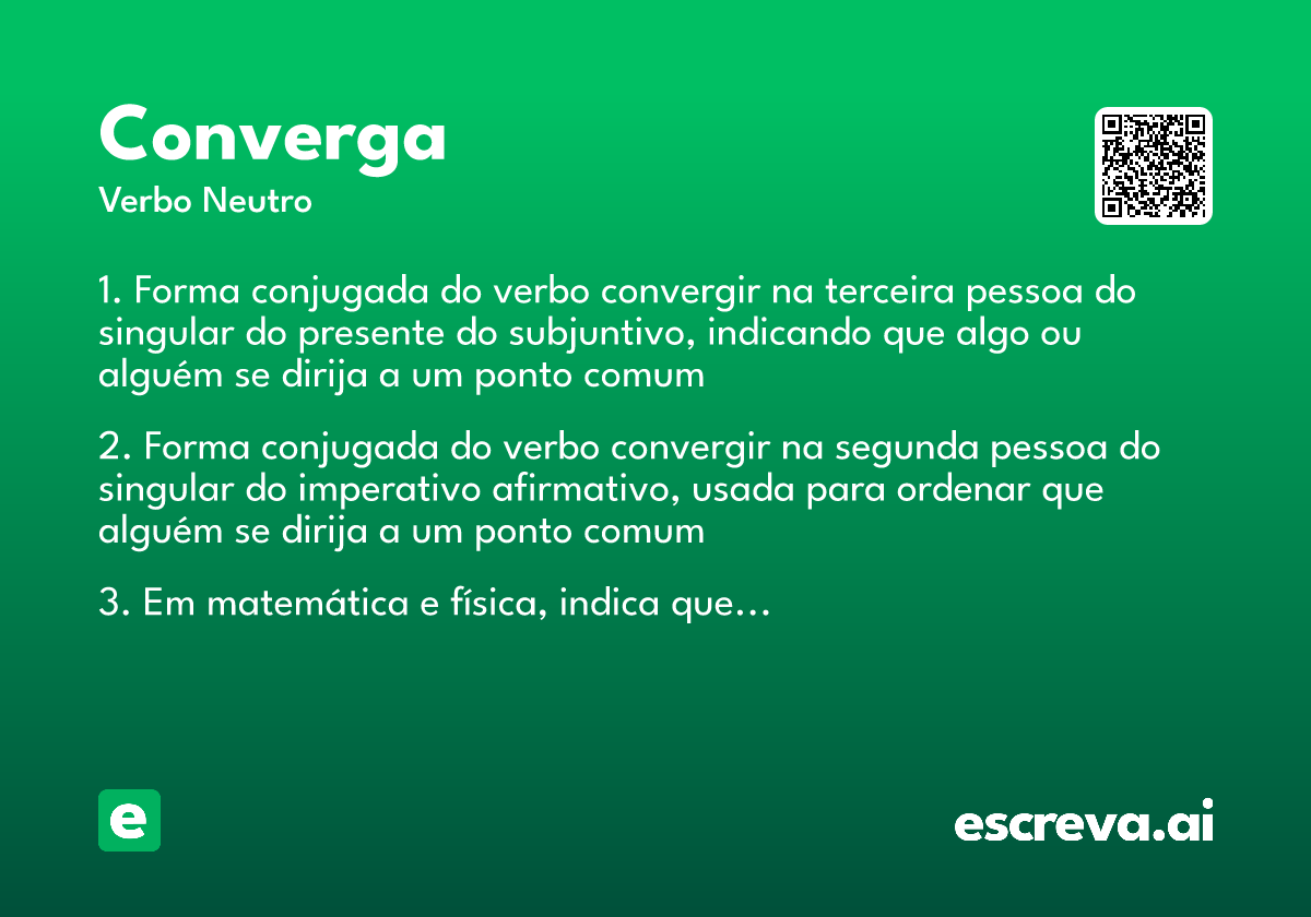 converga