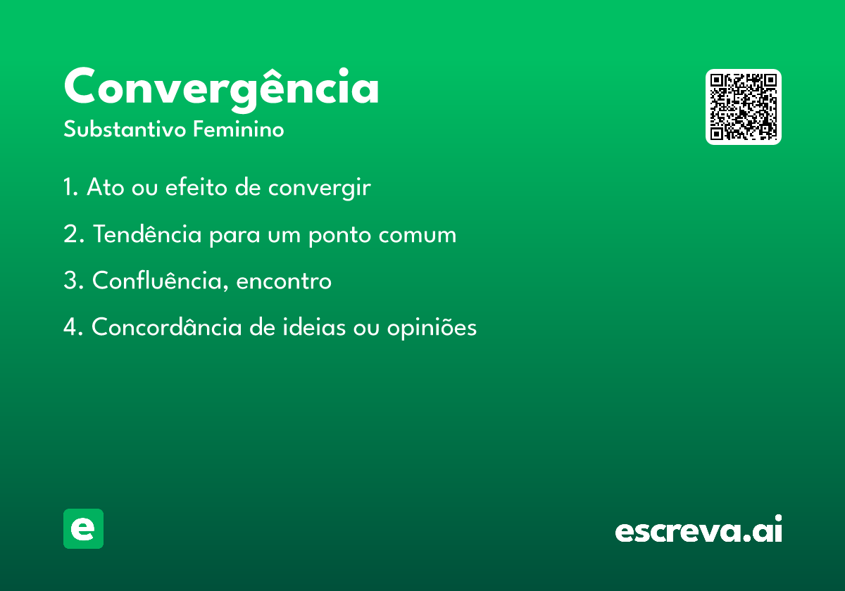 convergência