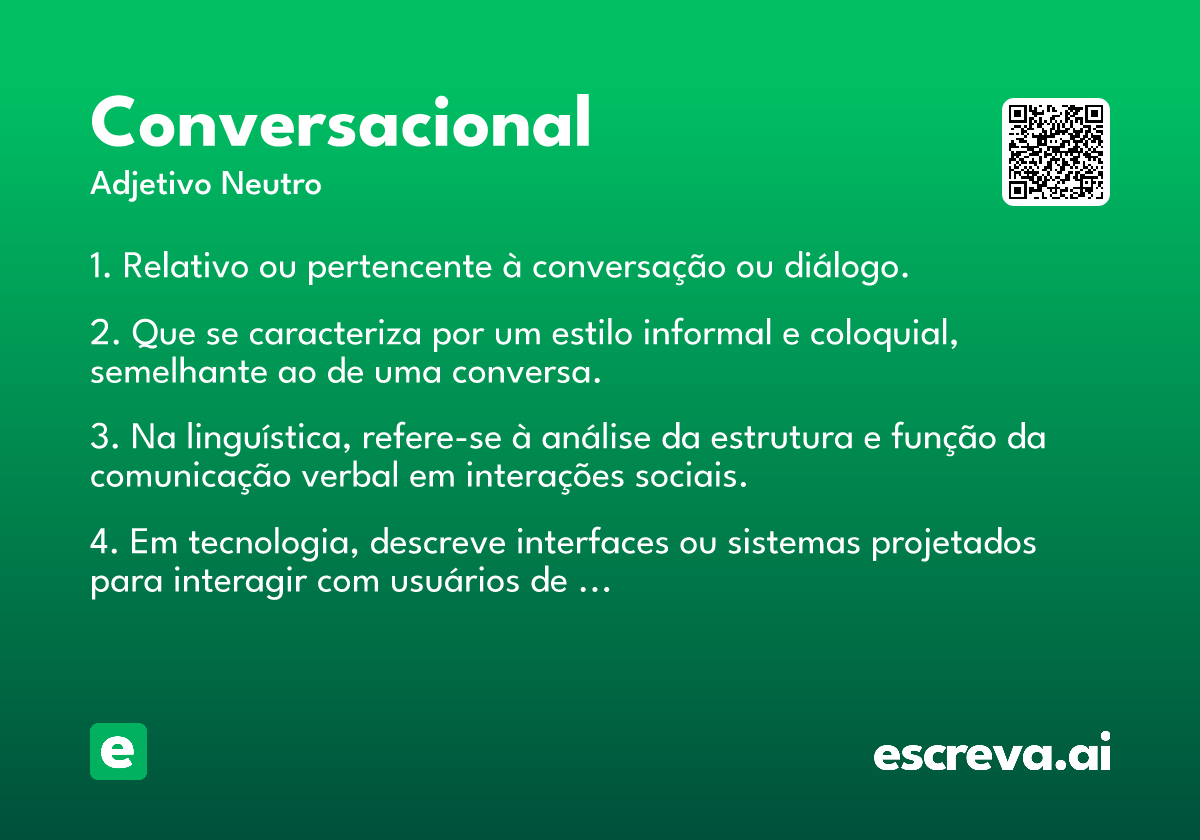 conversacional
