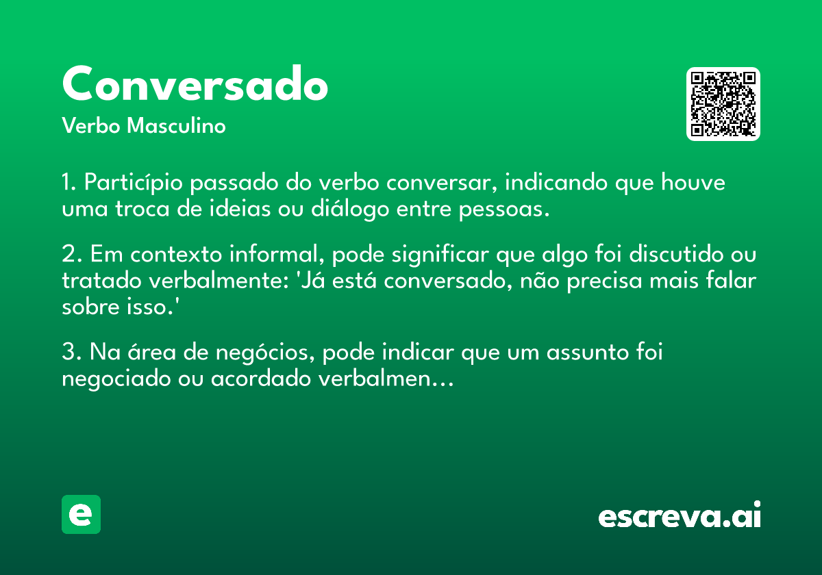 conversado