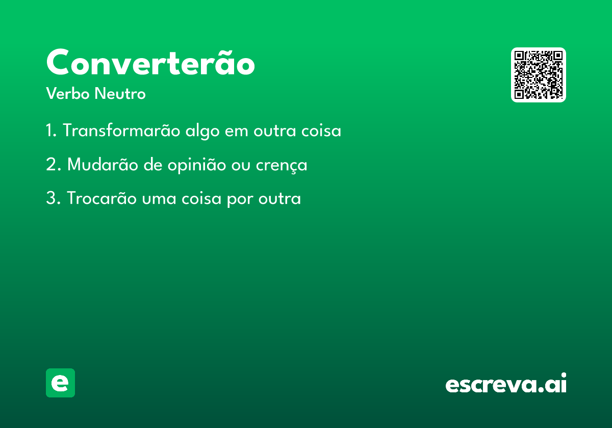 converterão
