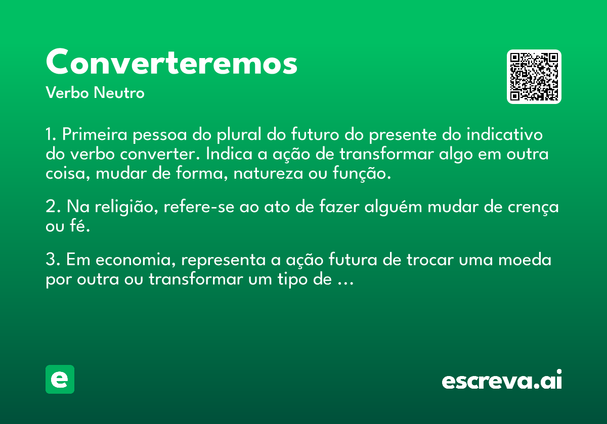 converteremos