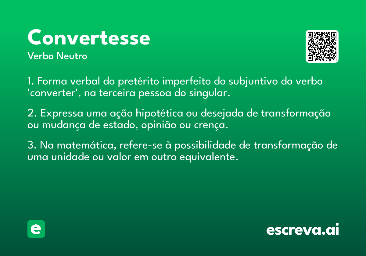 convertesse