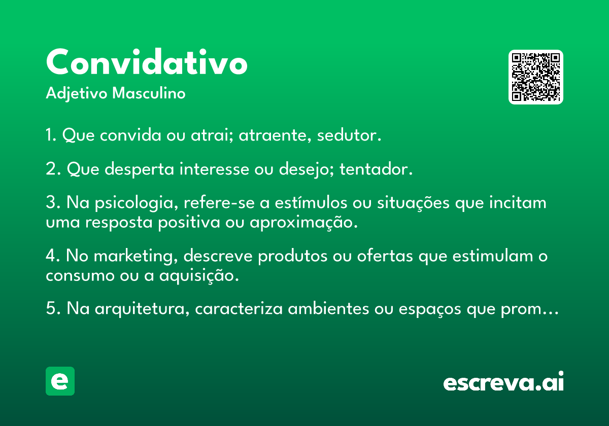 convidativo