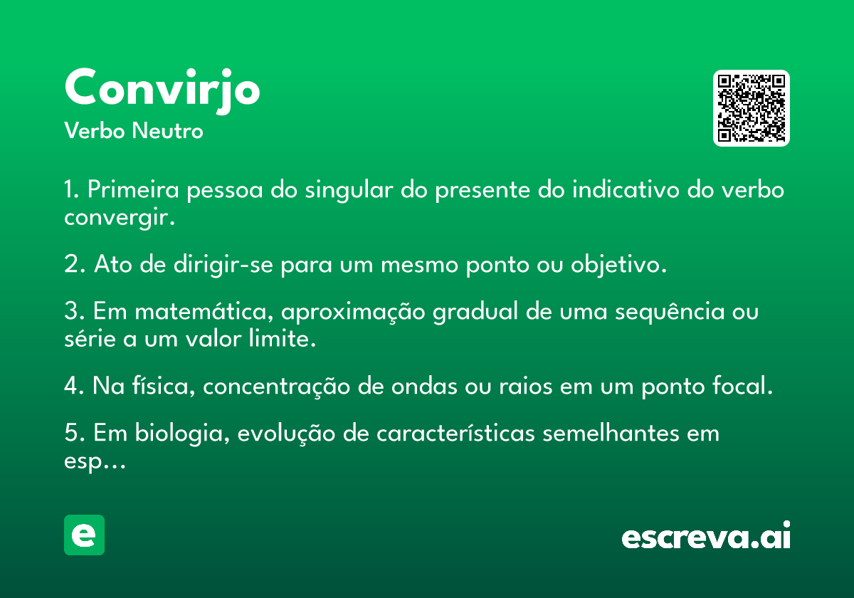 convirjo