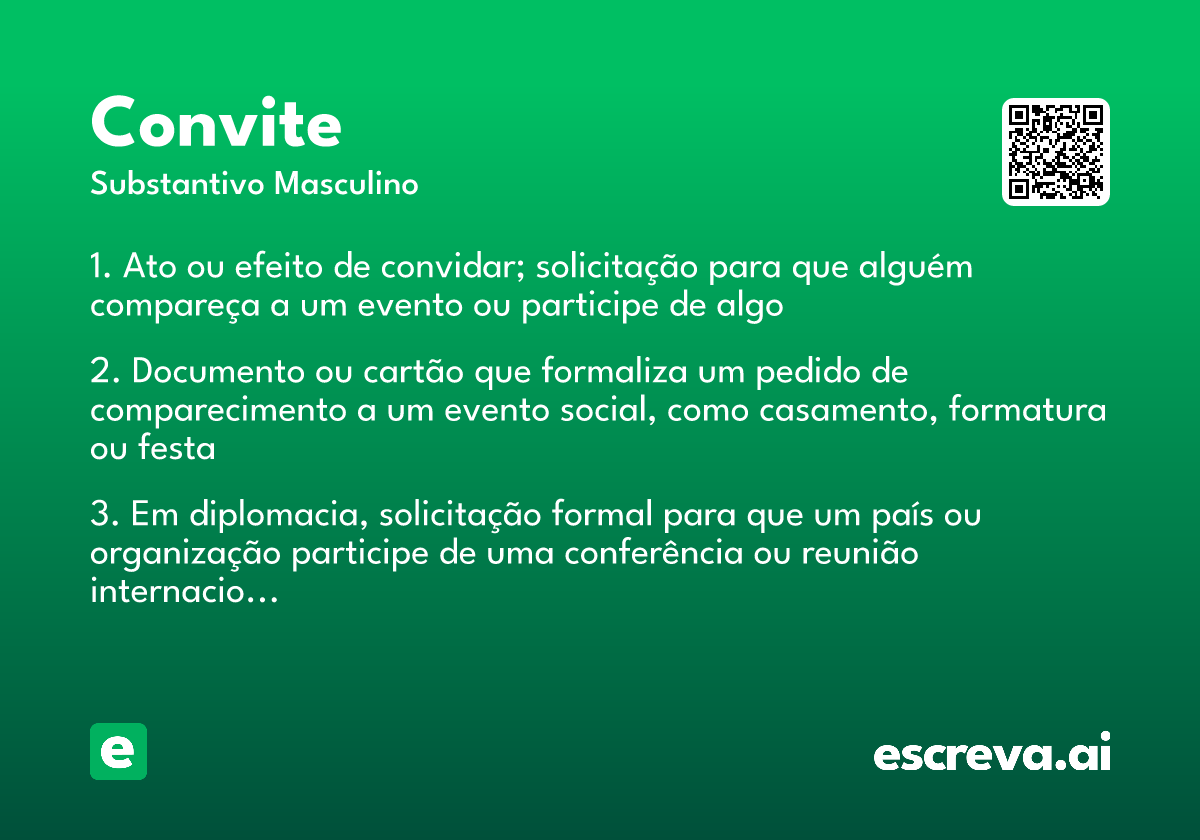 convite