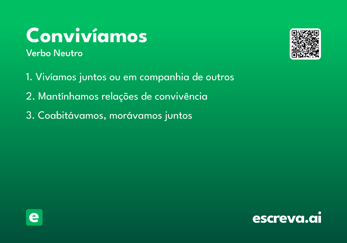 convivíamos