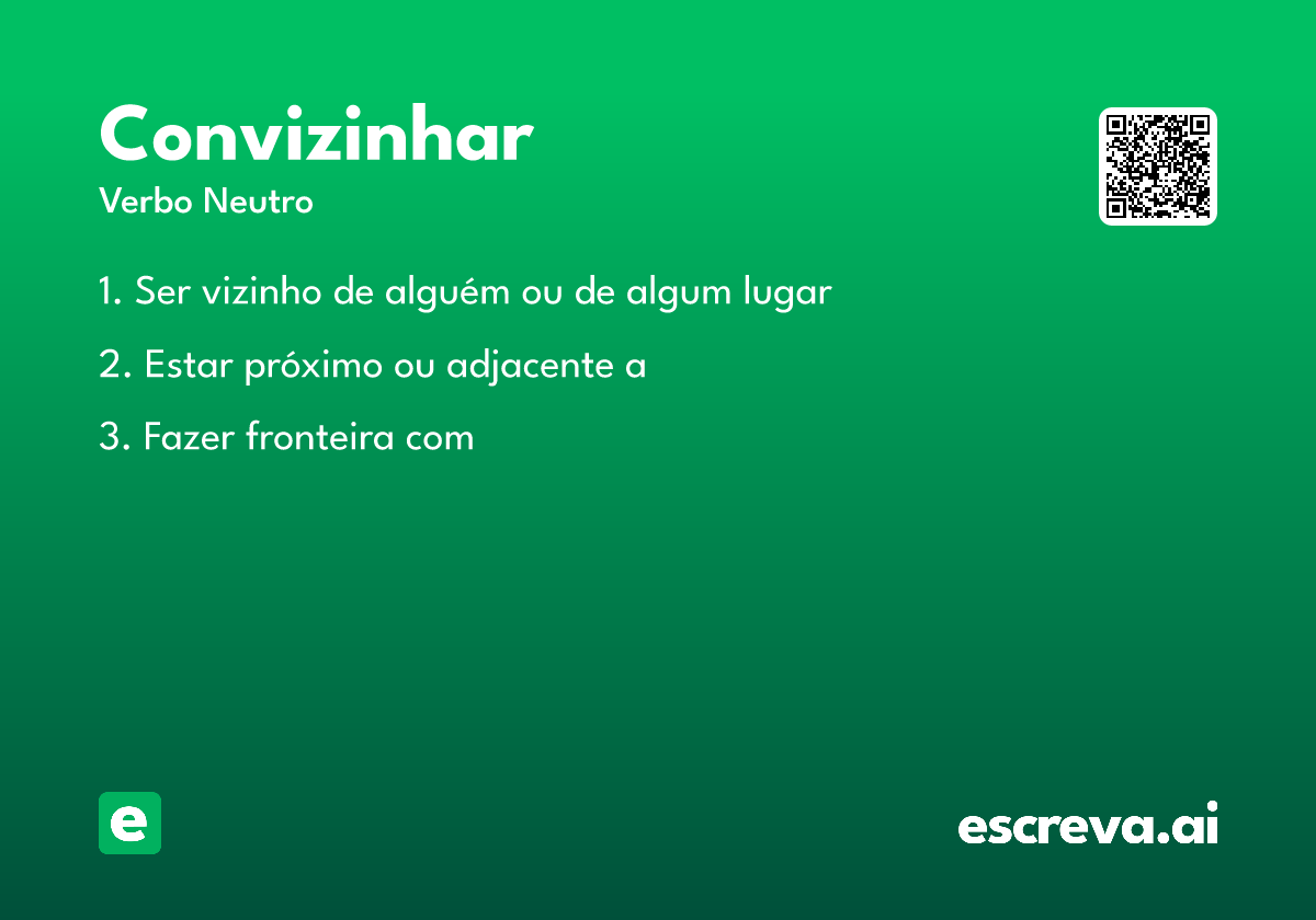 convizinhar