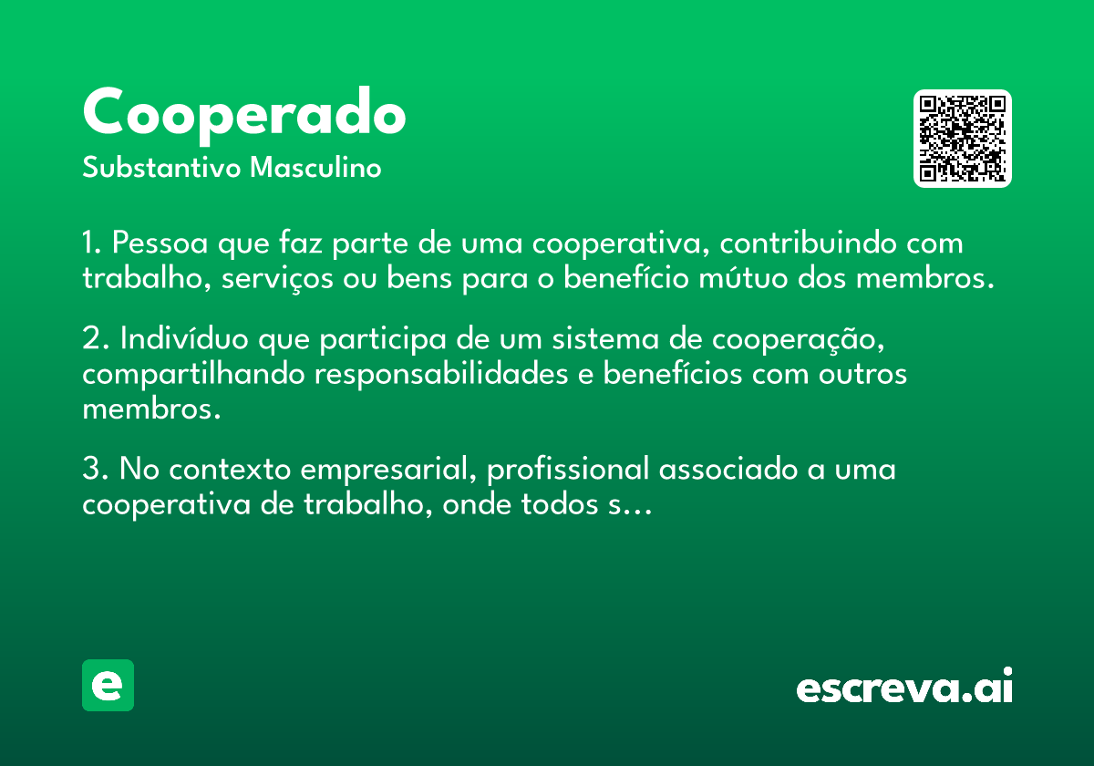 cooperado