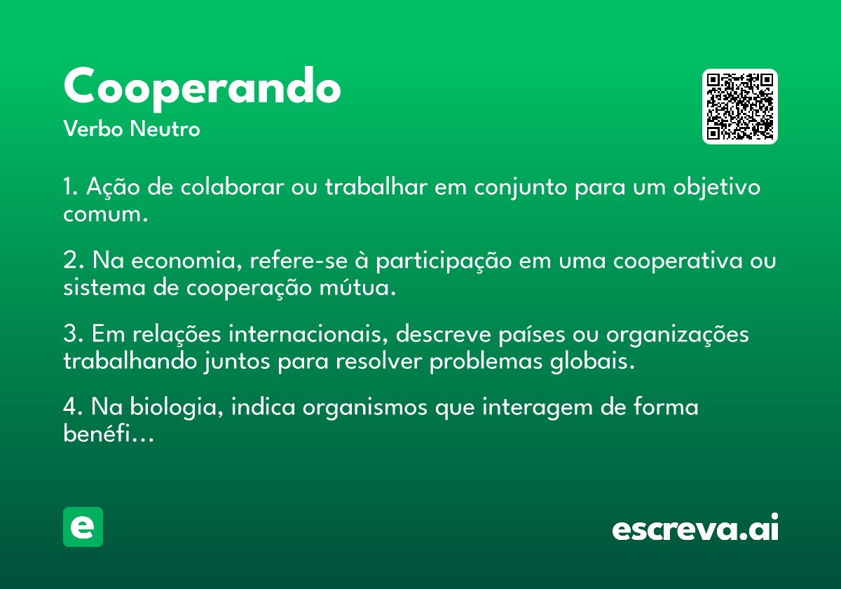 cooperando
