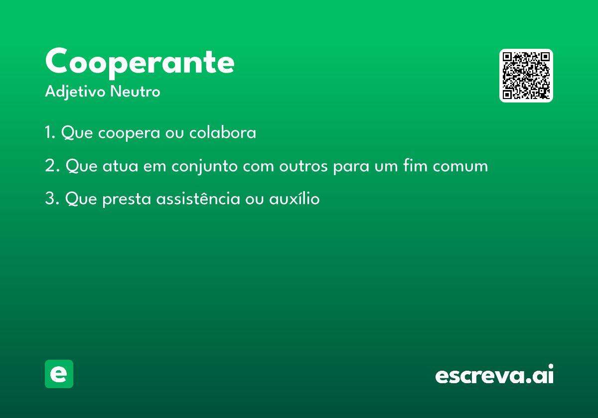 cooperante