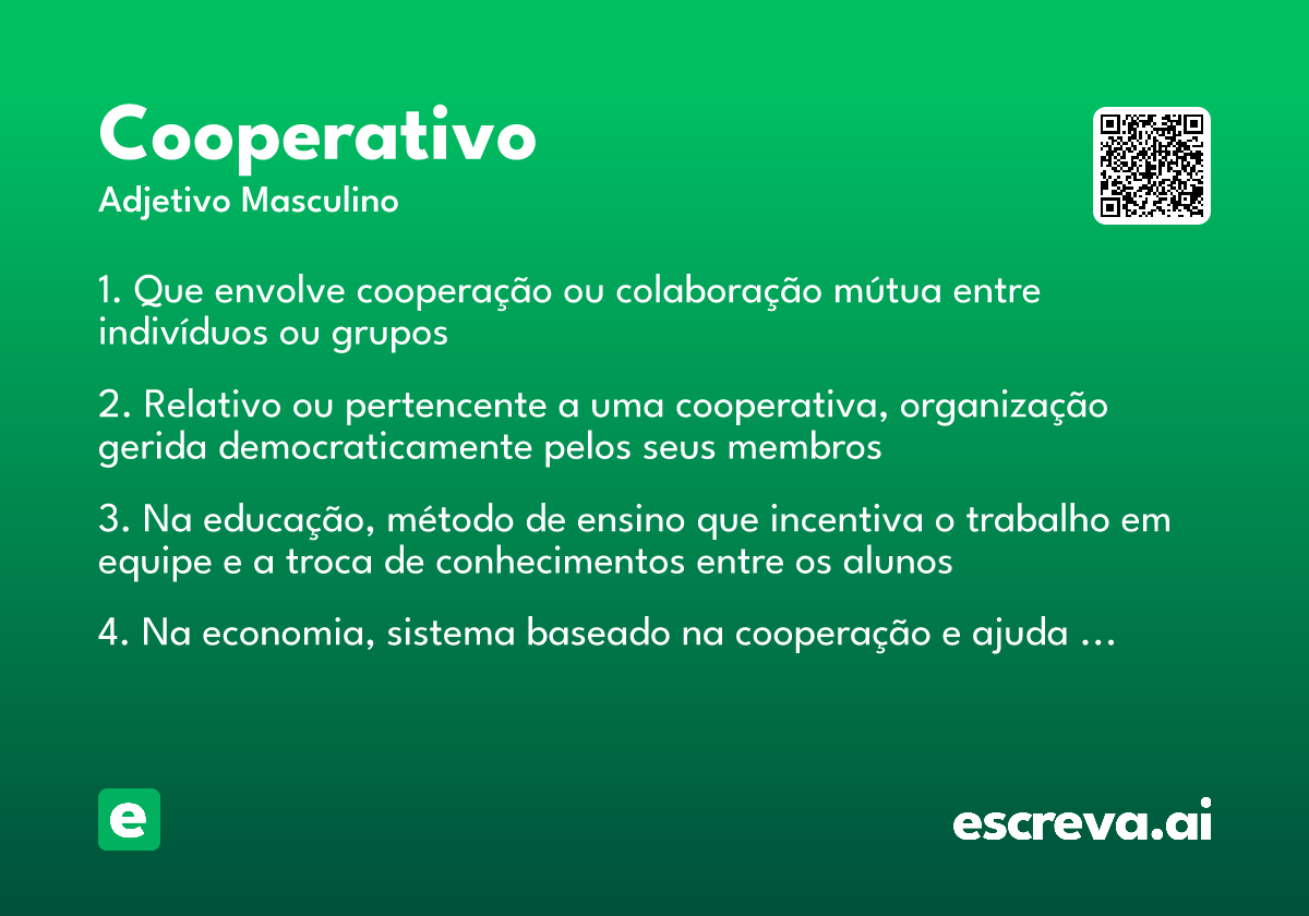 cooperativo