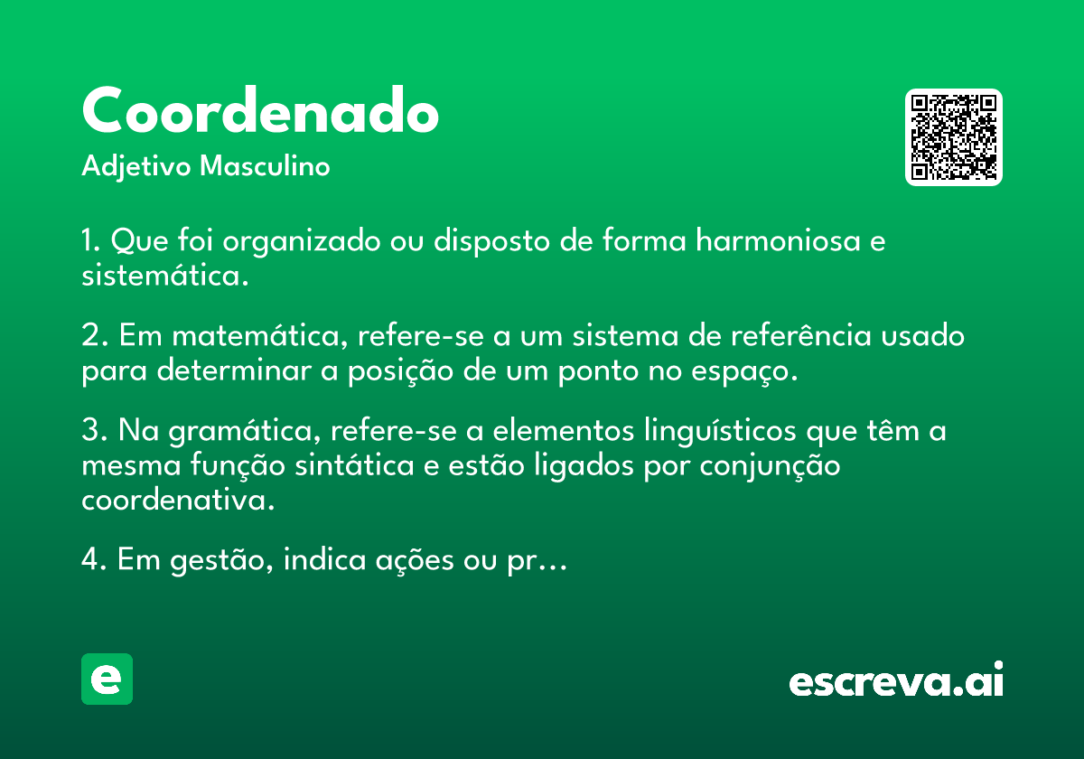 coordenado