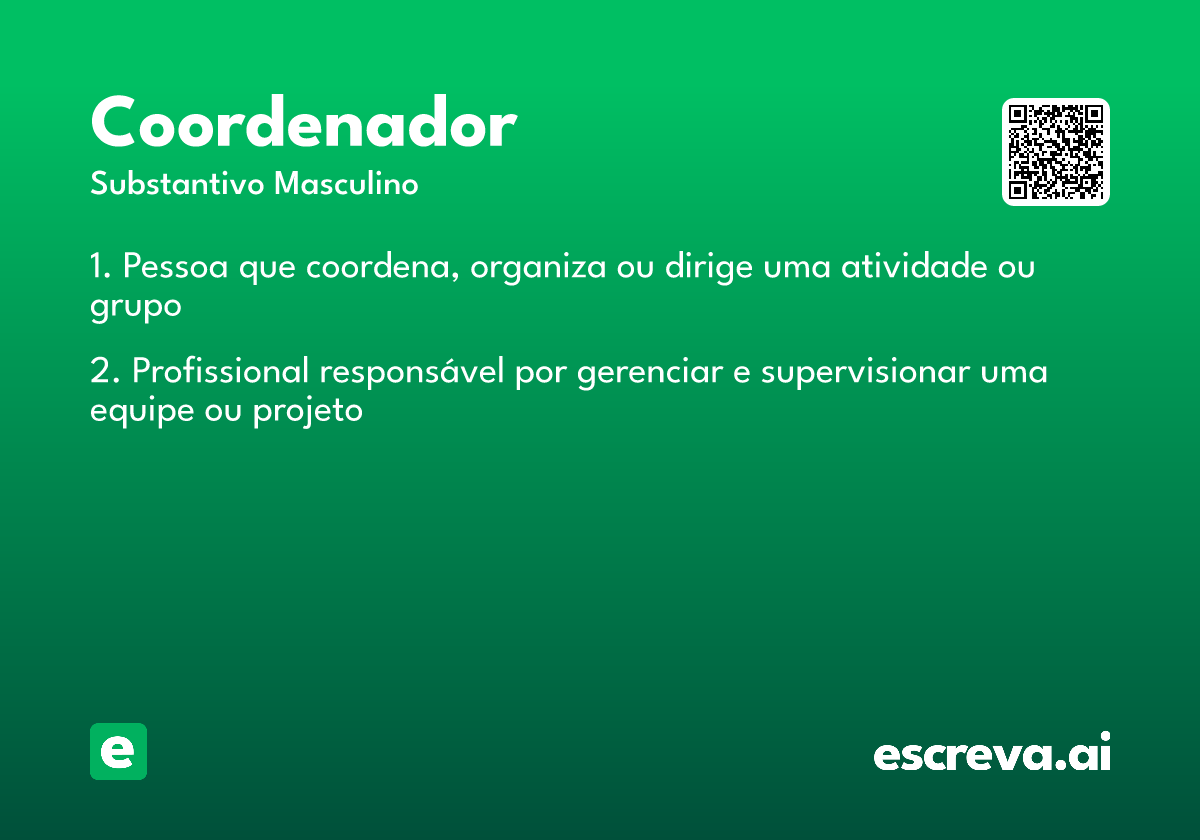 coordenador
