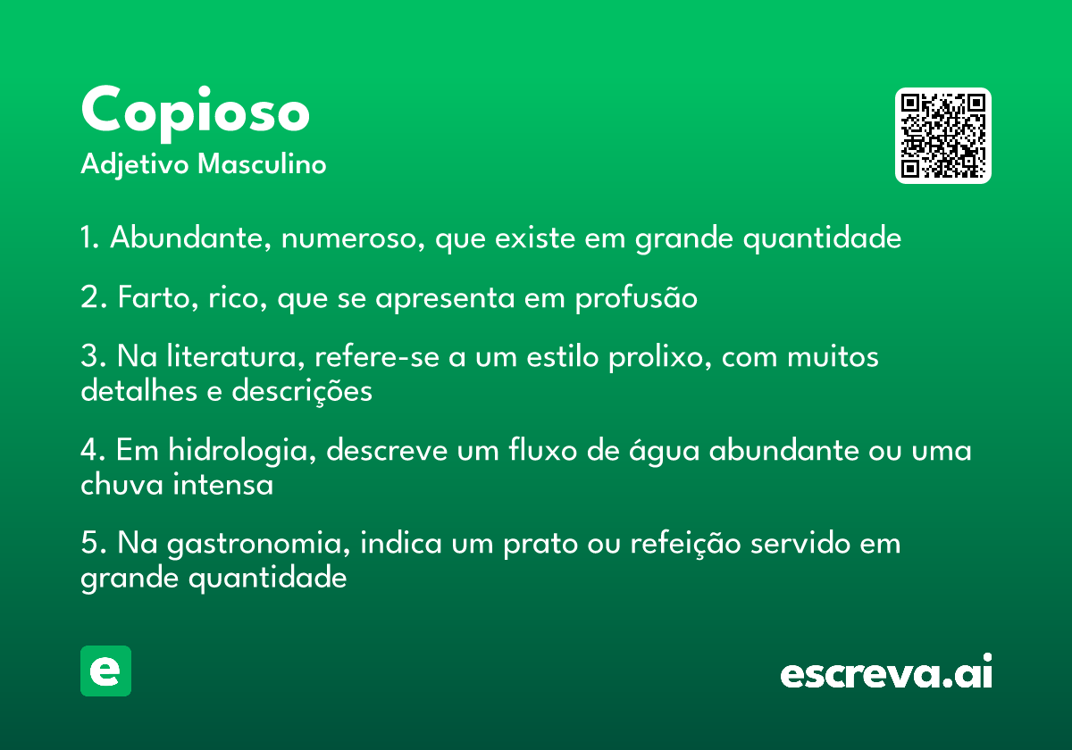 copioso