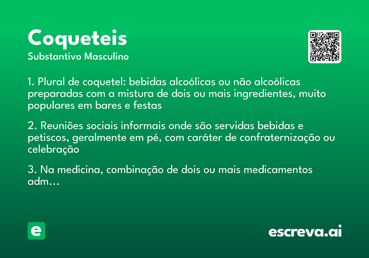 coqueteis