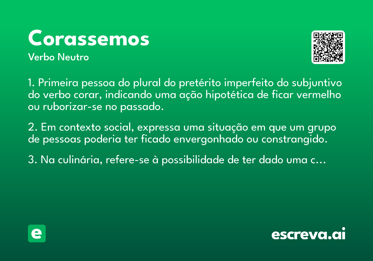 corassemos
