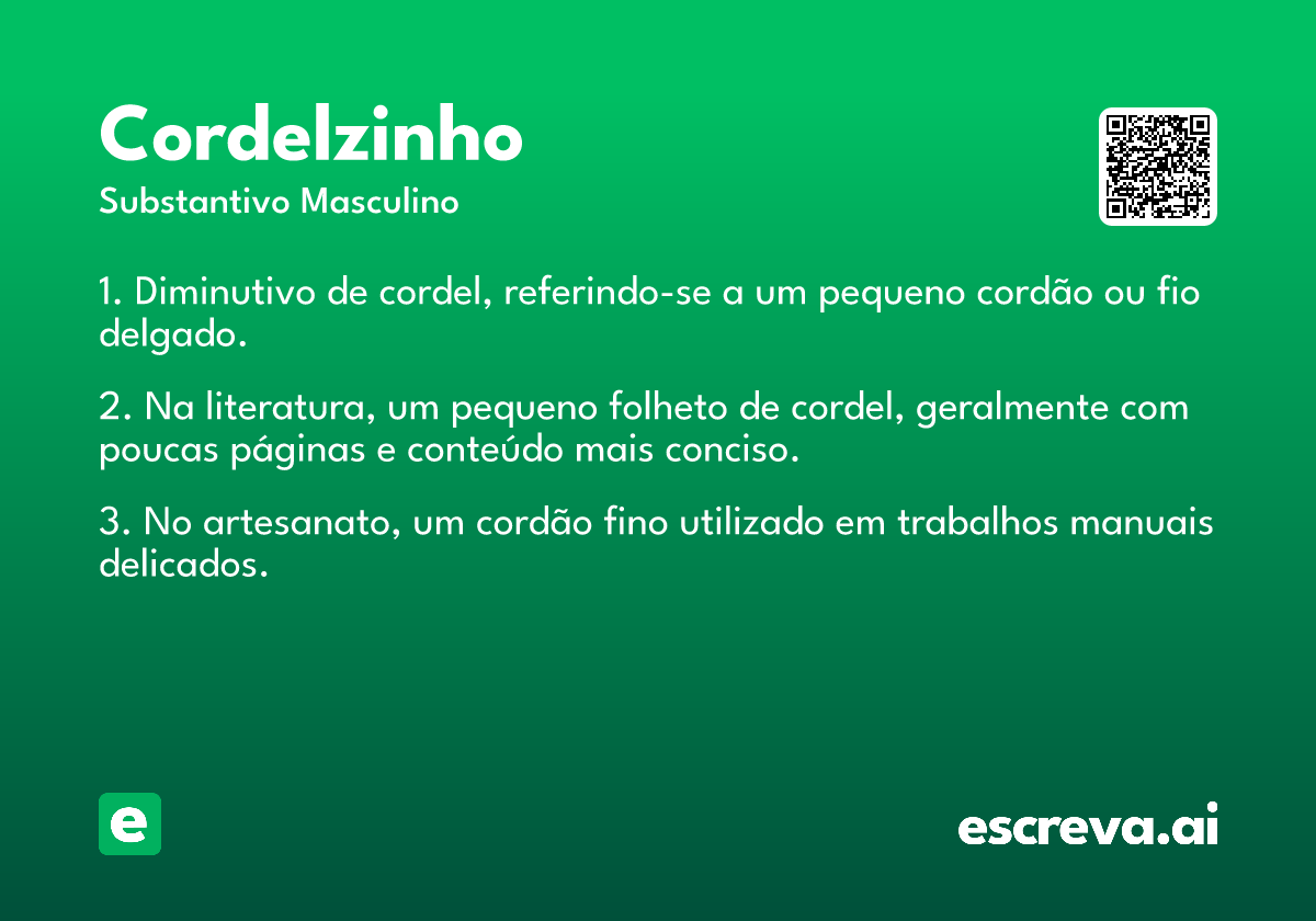 cordelzinho