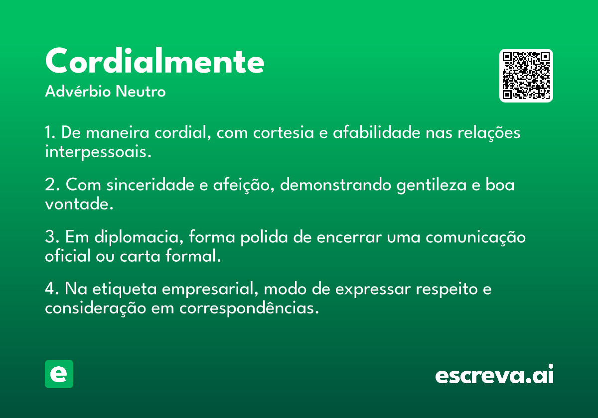 cordialmente