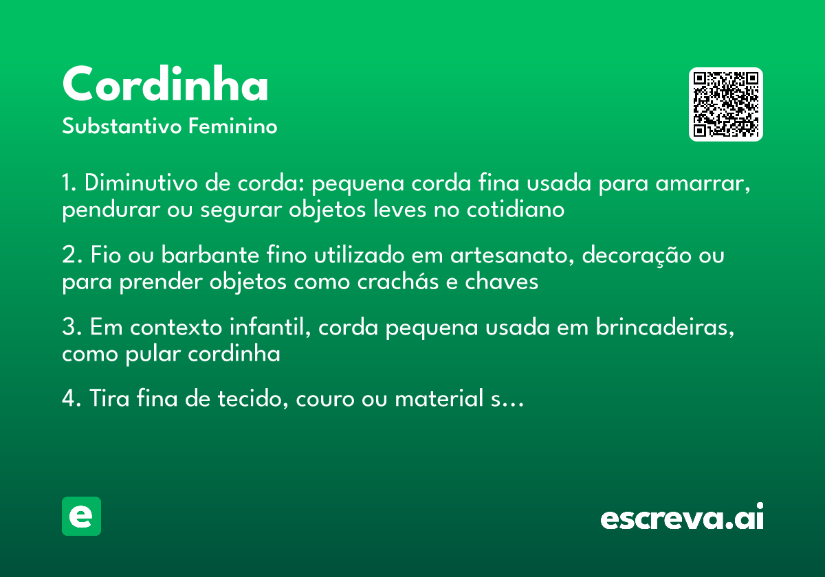 cordinha