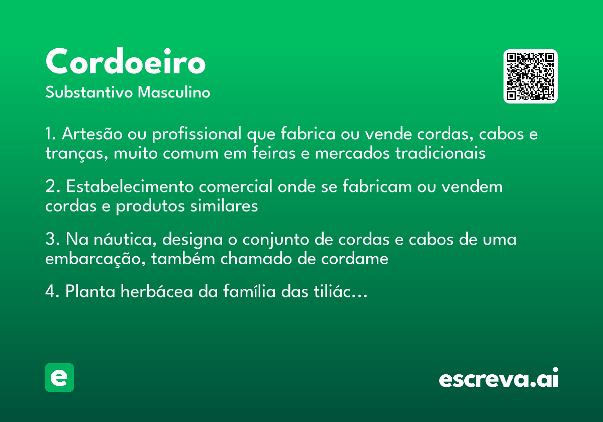 cordoeiro
