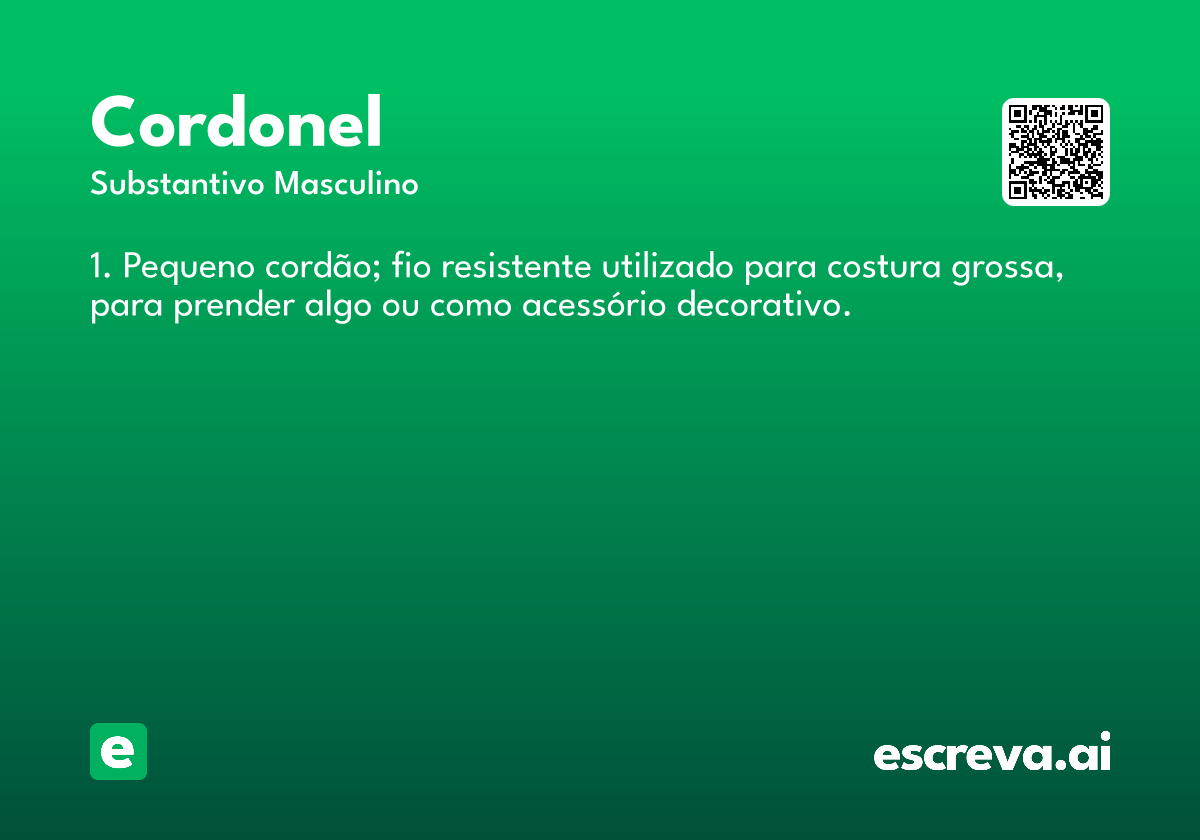 cordonel