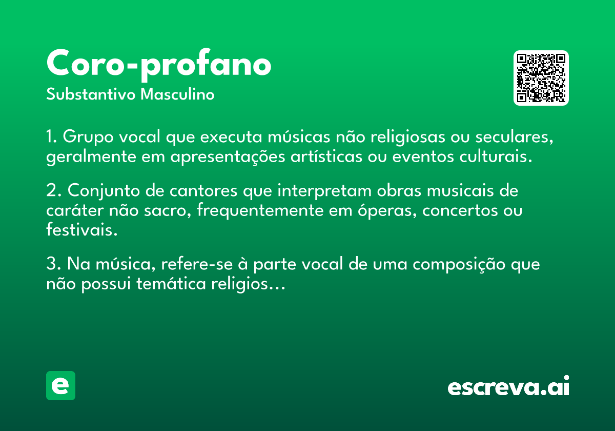 coro-profano