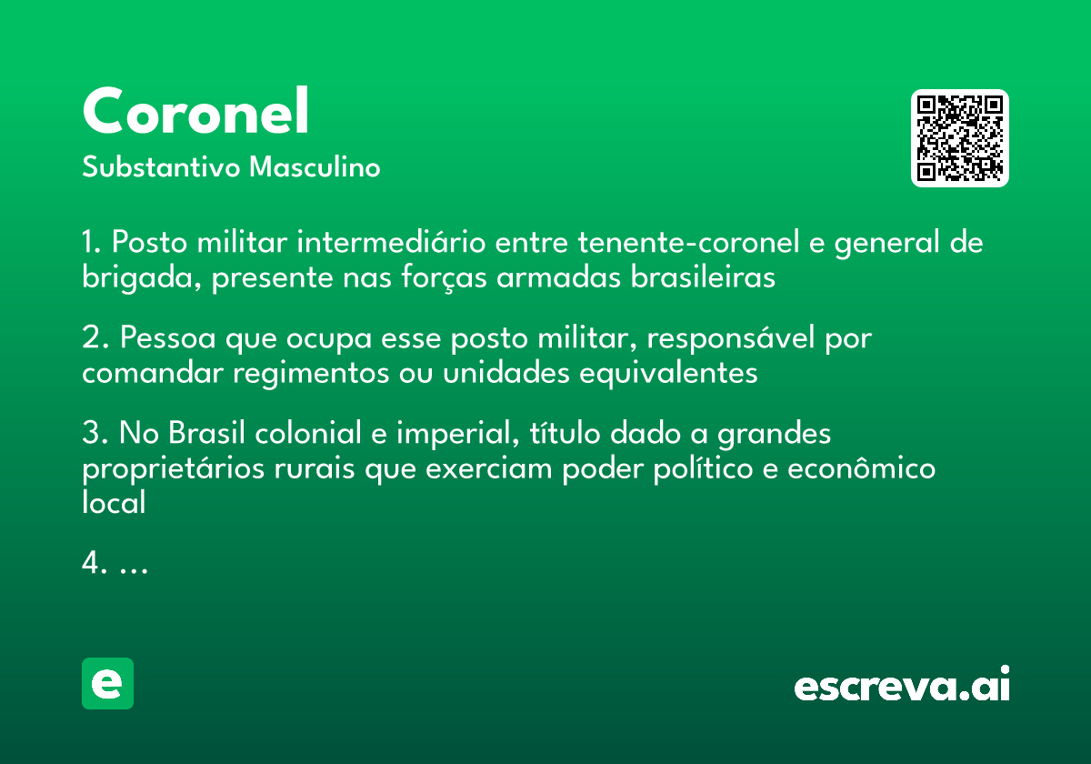 coronel