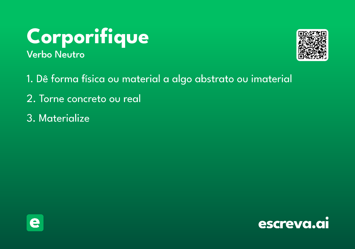 corporifique