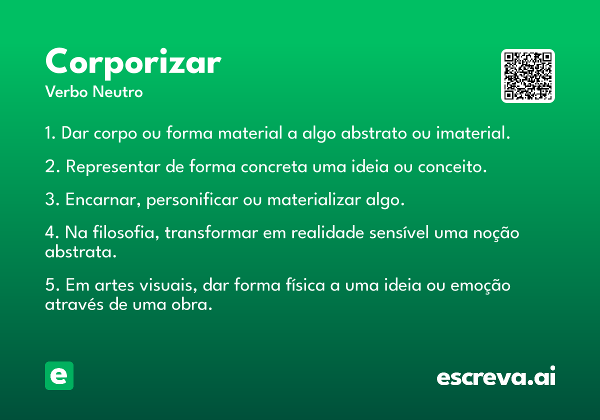 corporizar