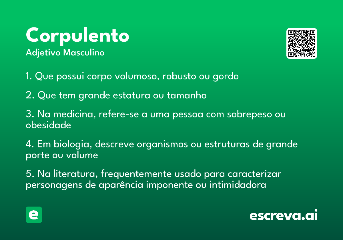 corpulento