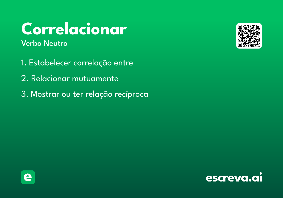 correlacionar