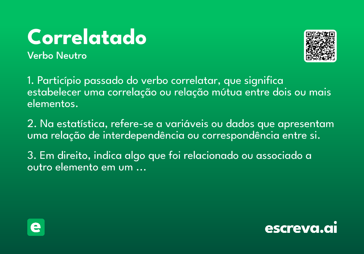 correlatado
